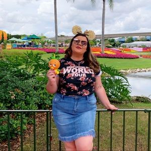 Rue21 Blue Denim Skirt